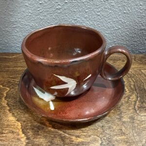 Teacup & Saucer | Vintage Japanese | Ceramic