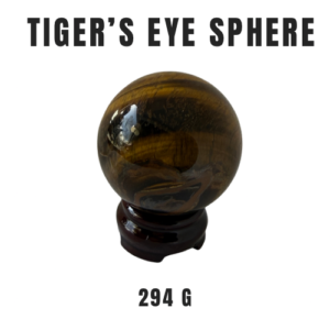 Tiger’s Eye Crystal Sphere